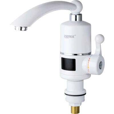 Проточный кран-водонагреватель Zerix ELW160E 3 kW (с индик. темп.) (ZX3265)